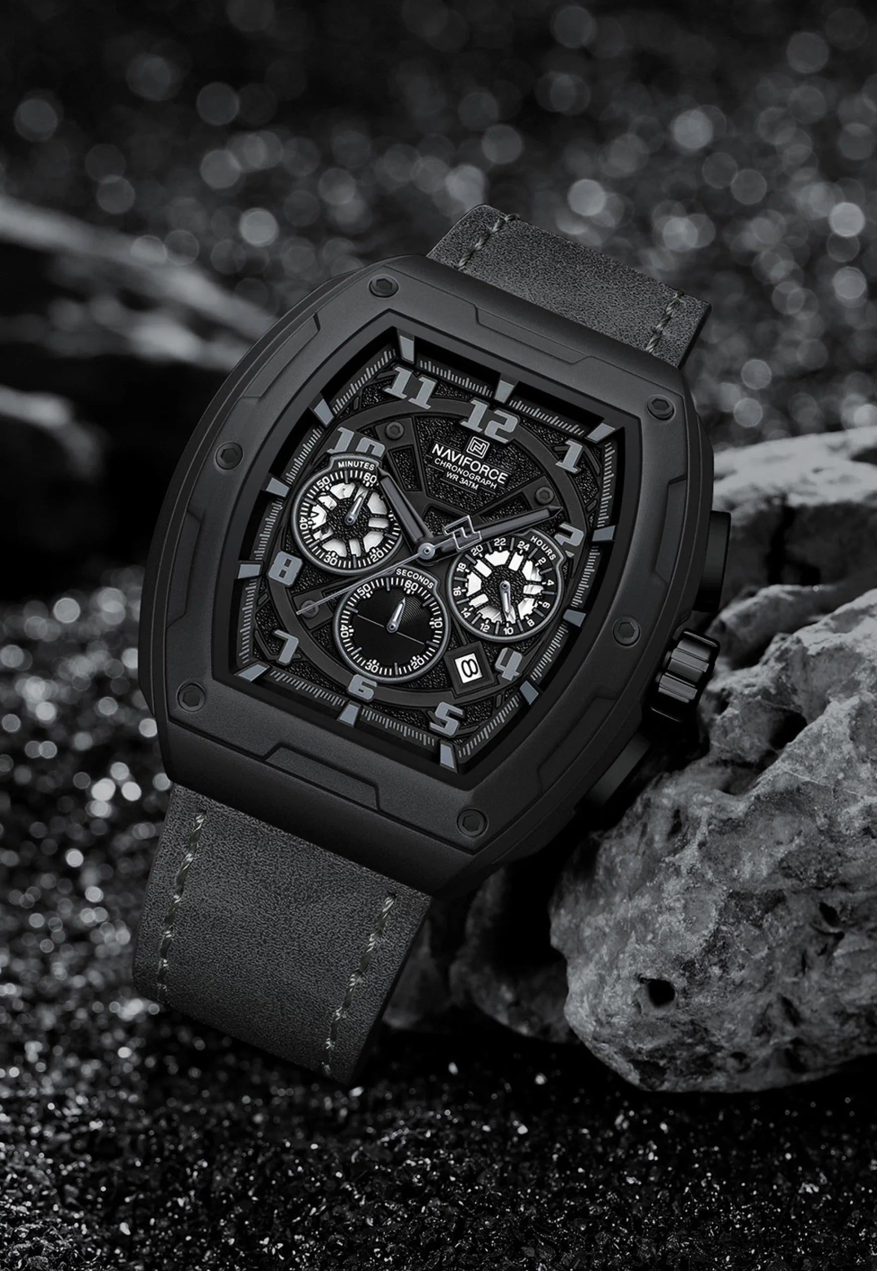 Naviforce NF8053 (orignal) Men’s Chronograph Watch – Strength Meets Style