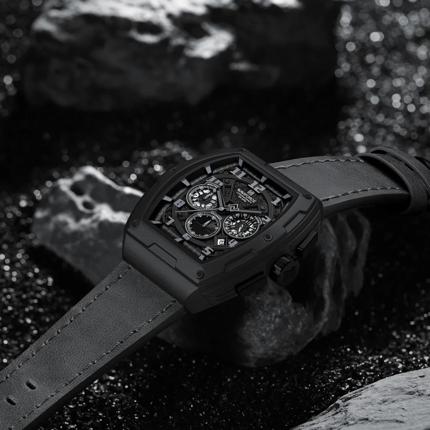Naviforce NF8053 (orignal) Men’s Chronograph Watch – Strength Meets Style