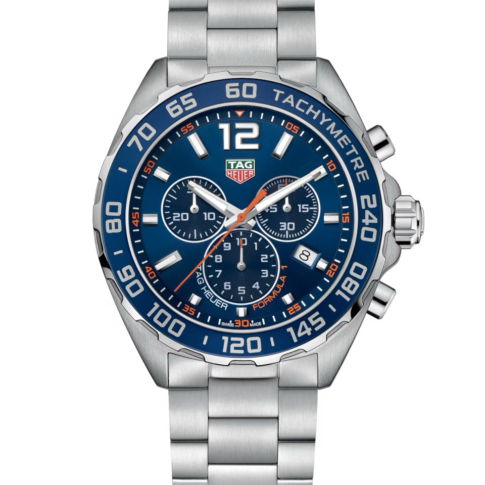 Tag Heuer Formula 1 Chronograph Blue Dial Authentic Men’s Watch