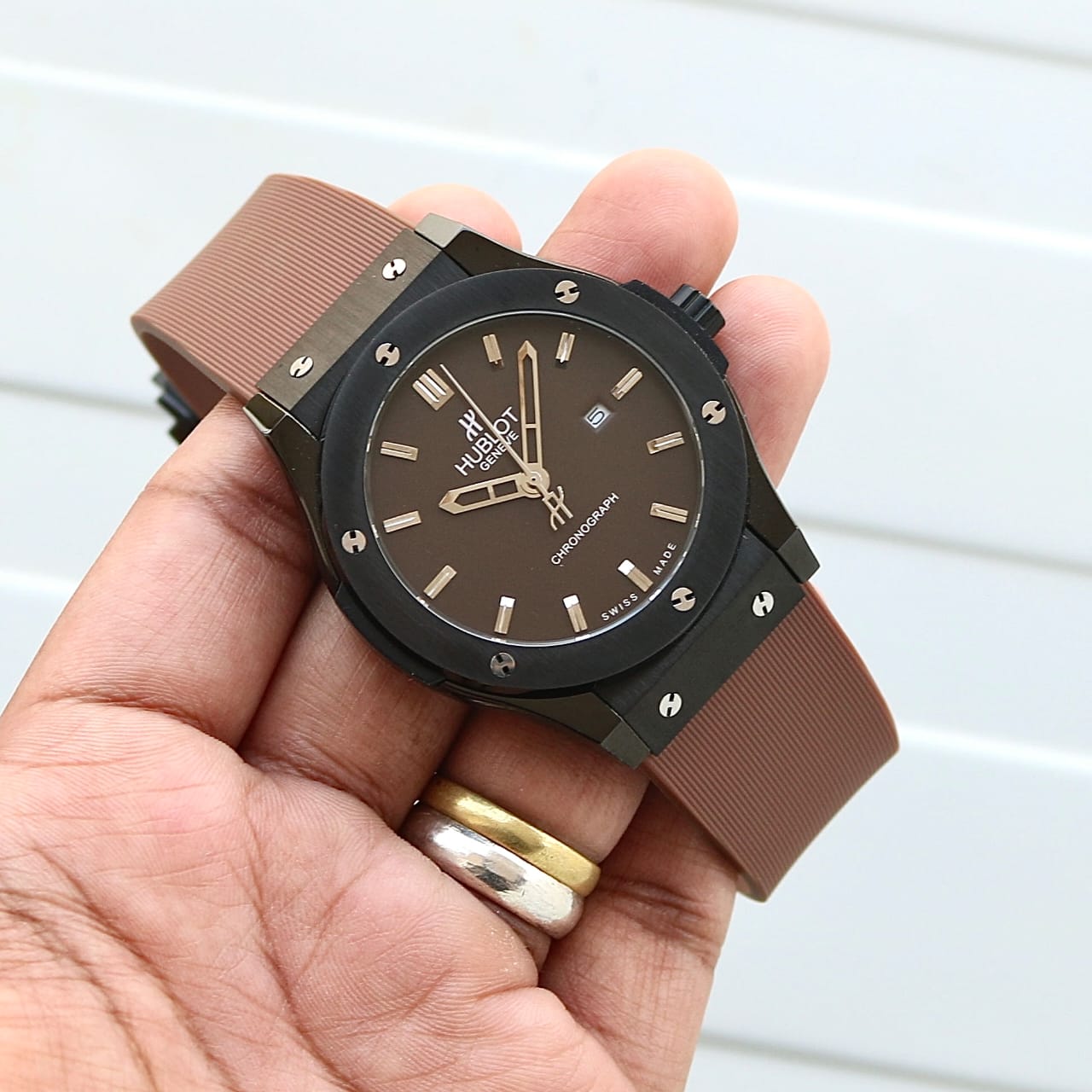 Hublot brown Watch