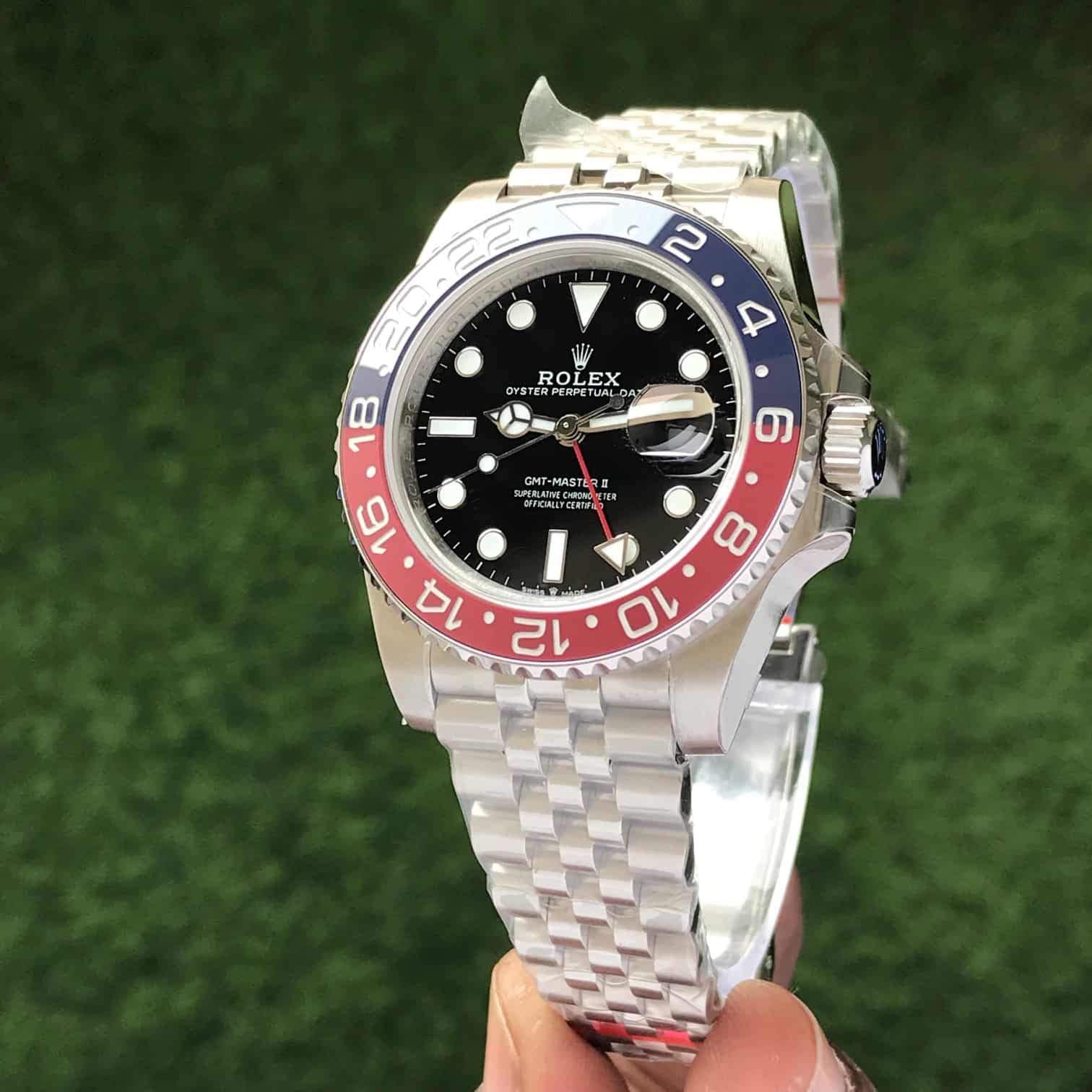 Rolex GMT Master || Pepsi Edition Swiss ETA Automatic Mens Watch