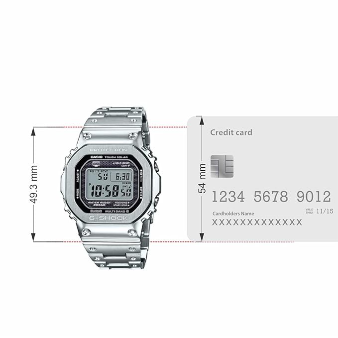 Casio G-Shock Digital Black Dial Men's Watch-GMW-B5000D-1DR (G842)