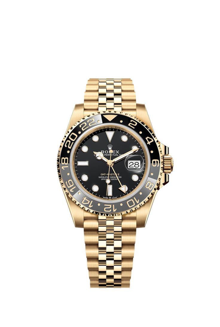 Rolex GMT Master || Full Gold Swiss ETA Movement 3255 Clean