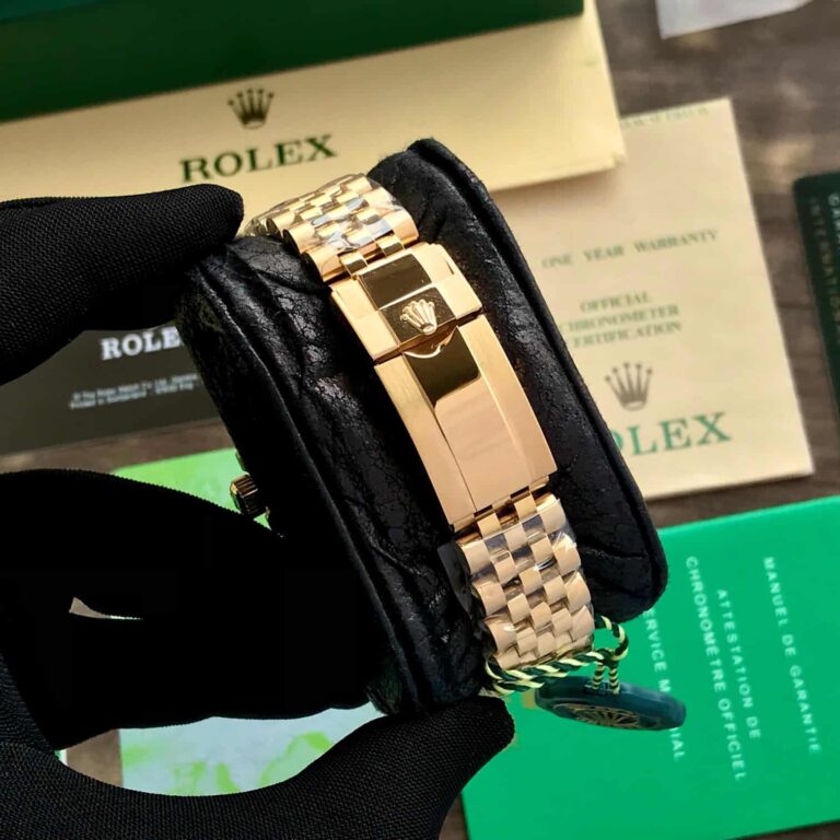 Rolex GMT Master || Full Gold Swiss ETA Movement 3255 Clean