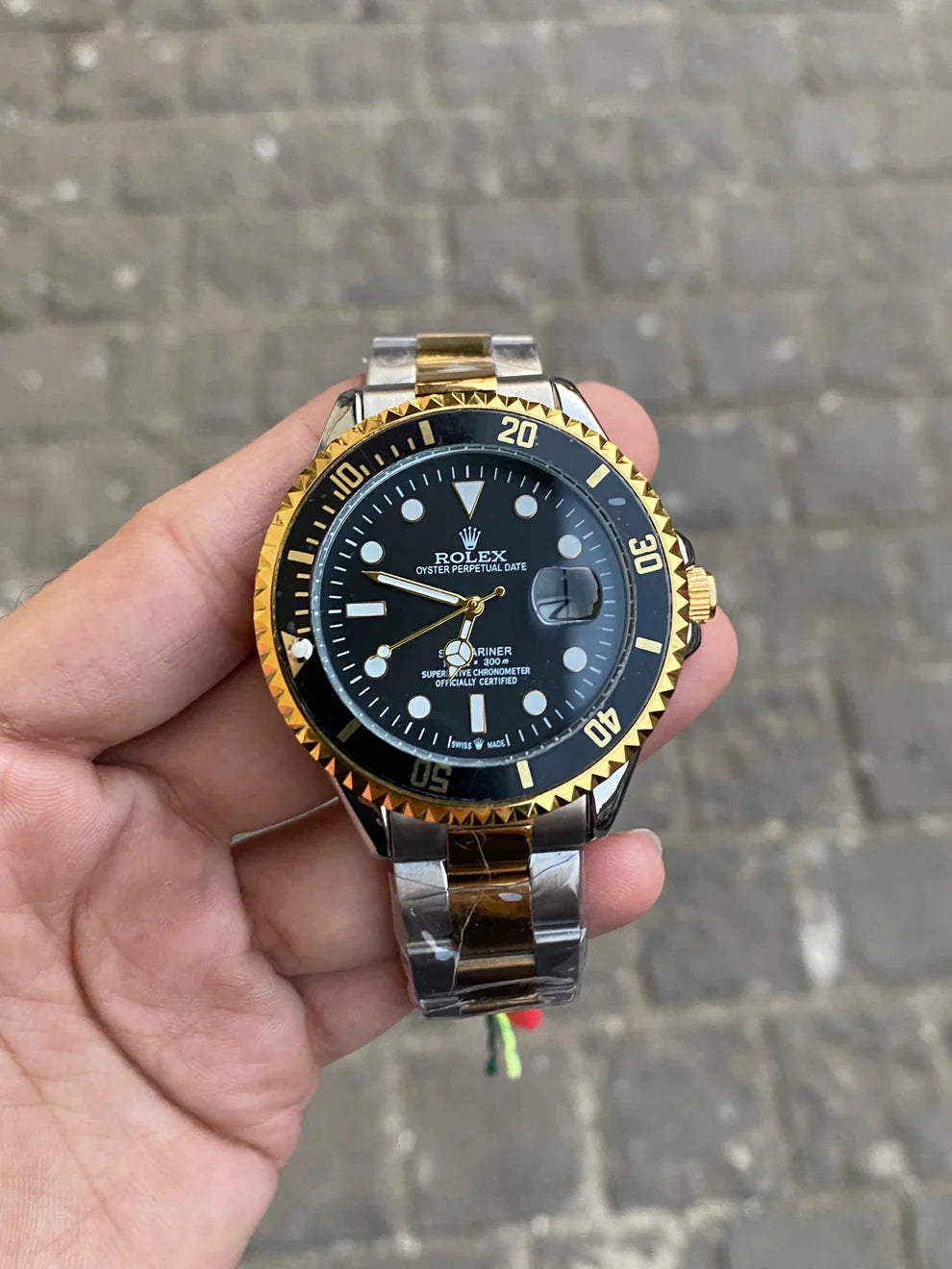 Rolex Submariner Black & Sliver Model Premium Automatic
