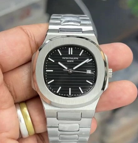 Patek philippe Tiffany & Co  Black Dial Nautilus Automatic