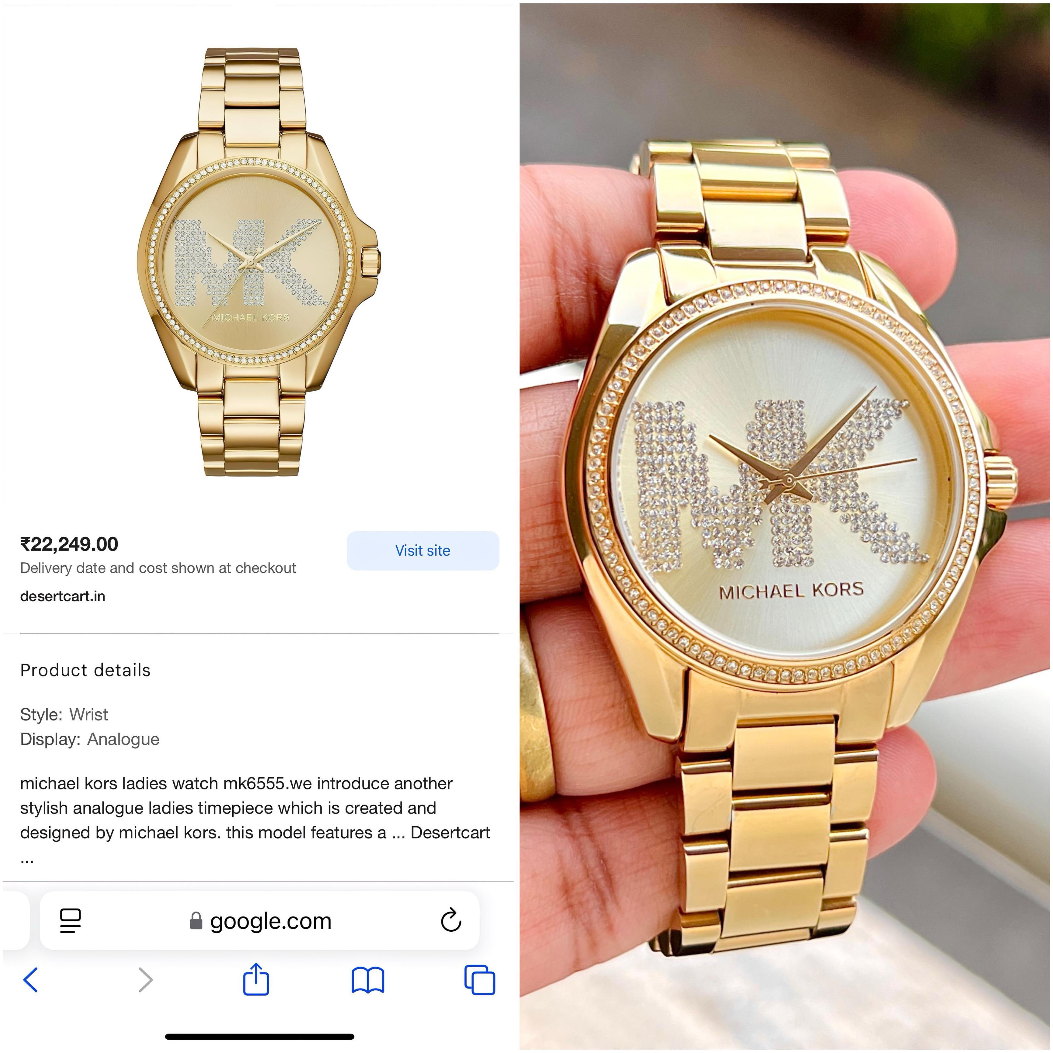 Michael Kors designs Bradshaw Women MK6555