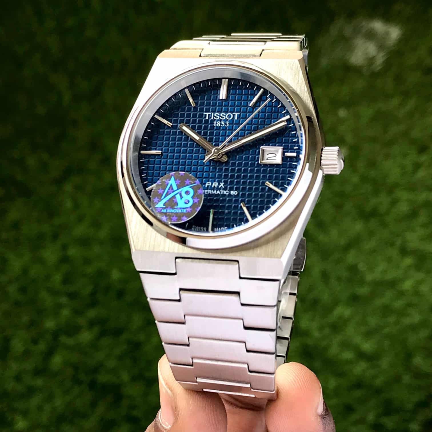 Tissot PRX Powermatic Japanese Stainless Steel Blue Dial Men’s Watch