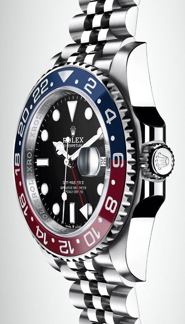 Rolex GMT Master || Pepsi Edition Swiss ETA Automatic Mens Watch