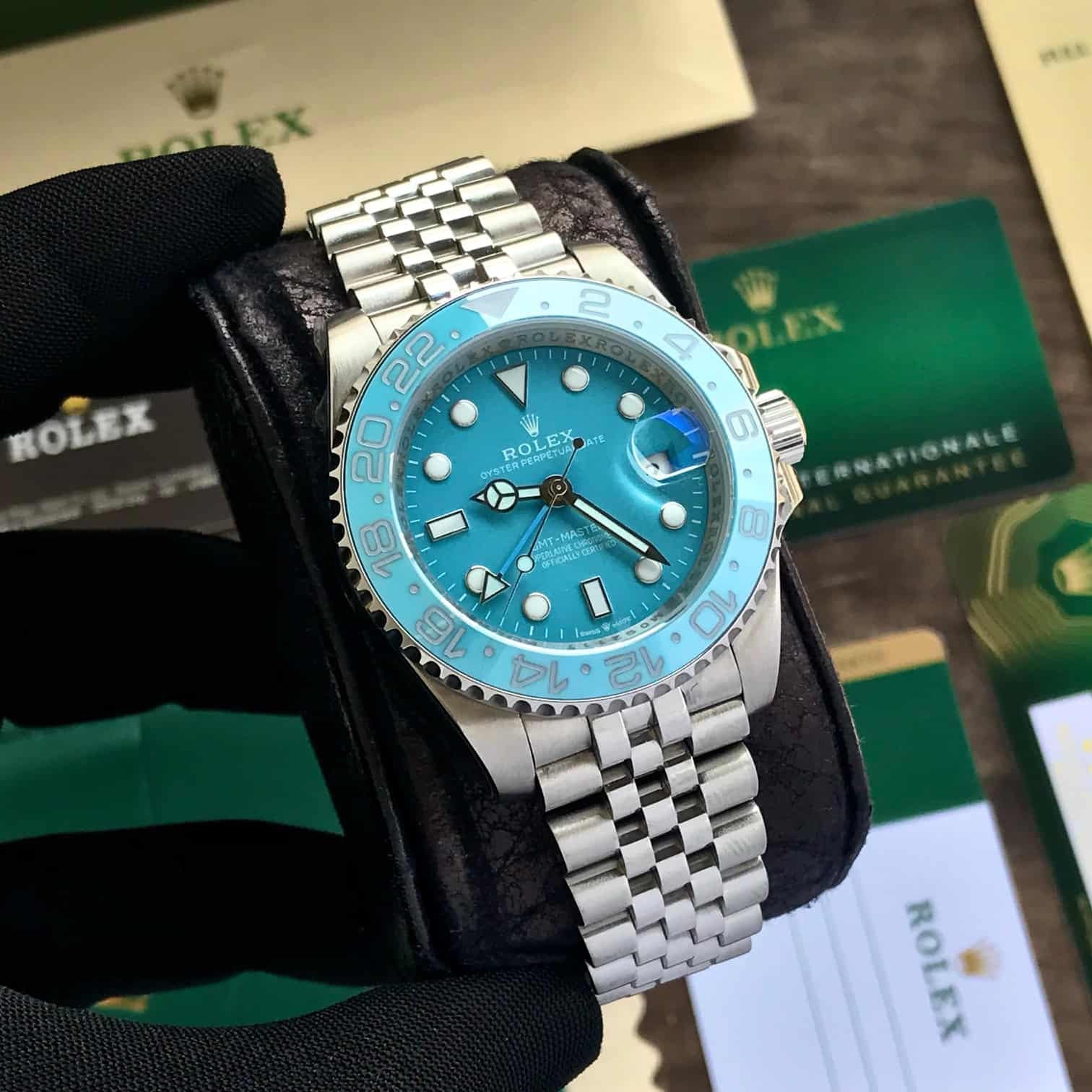 Rolex GMT Master Tiffany Japanese Automatic Mens Watch