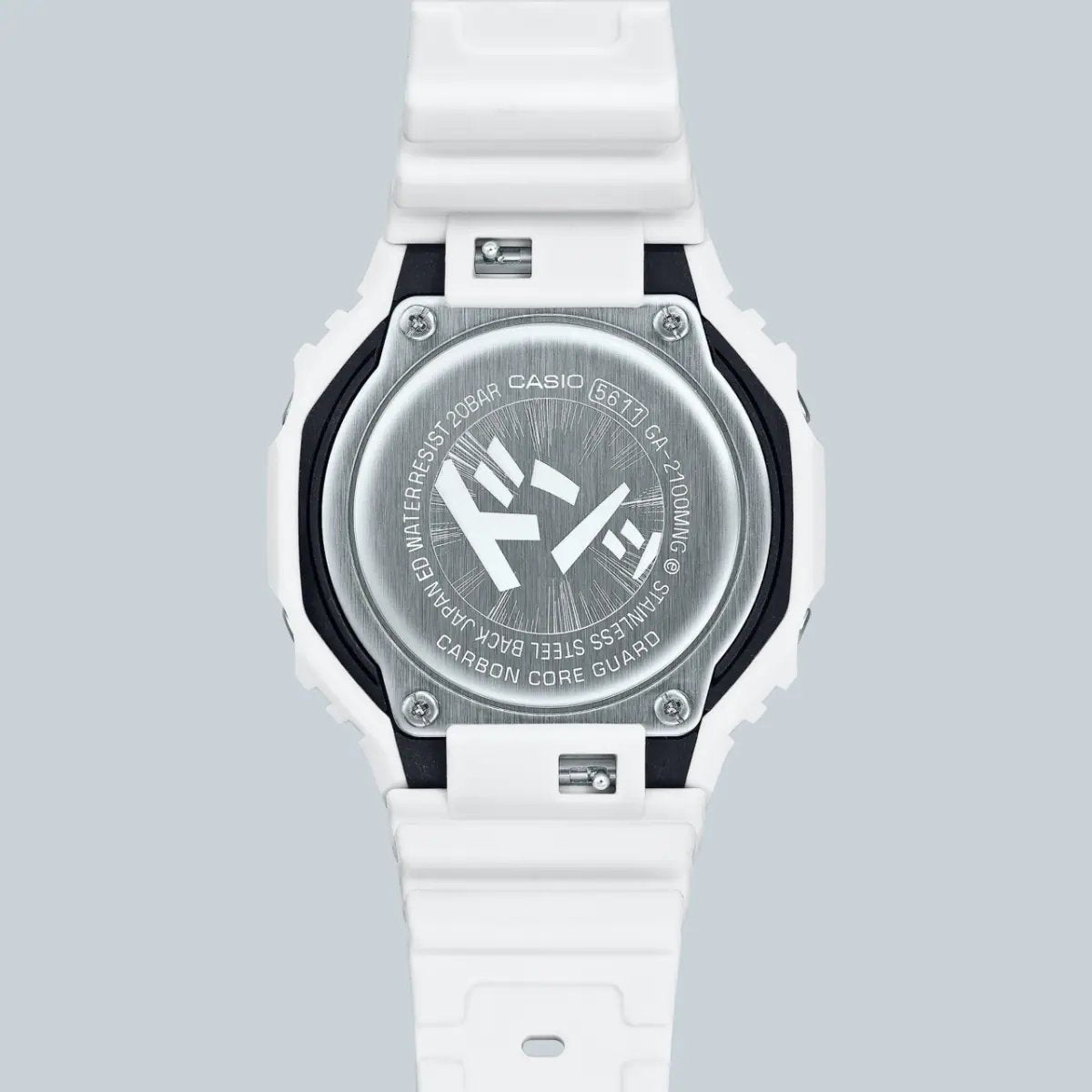 GShock-GA-2100MNG White (Analog Digital Watch)