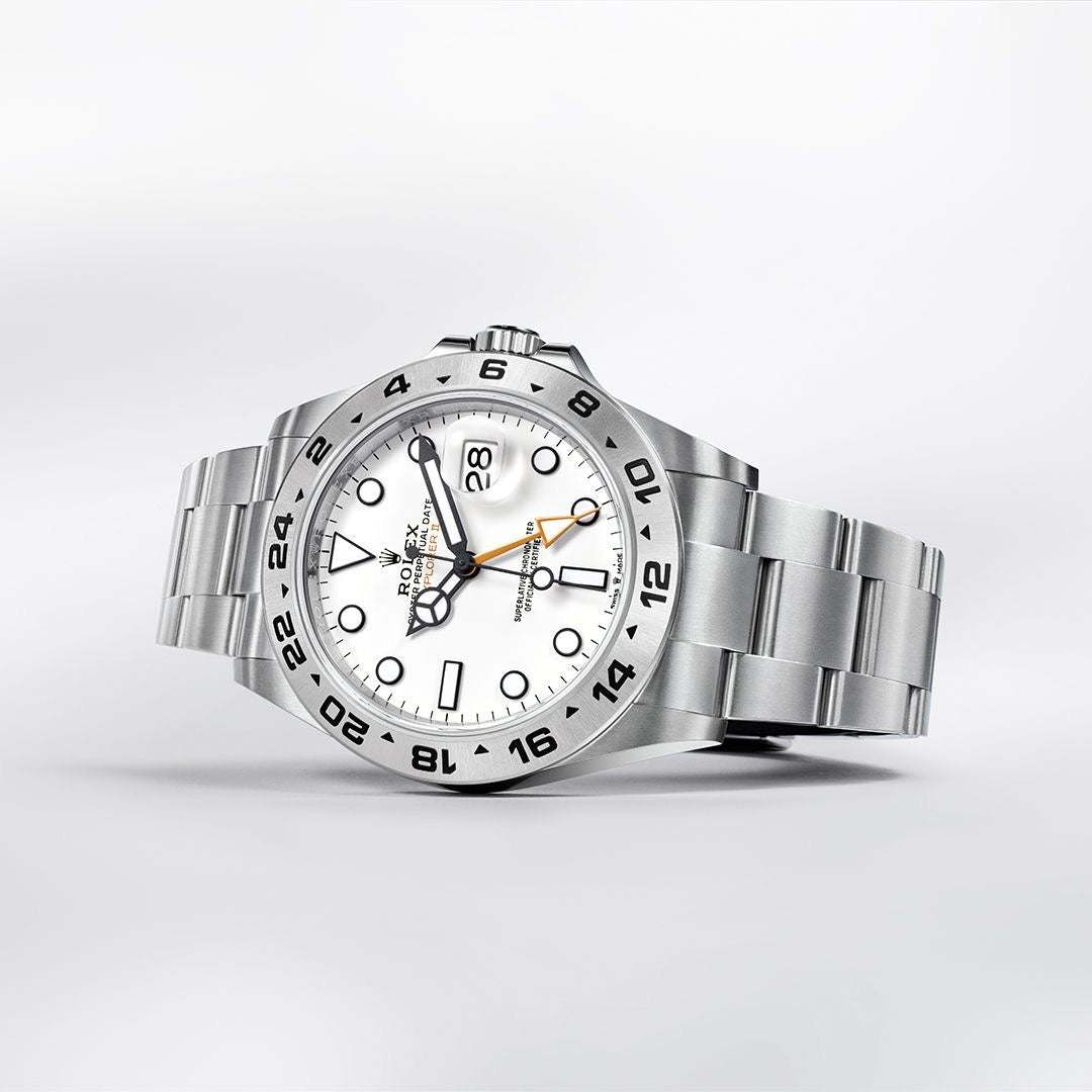 Rolex Explorer || Premiums Automatic Stainless Steel White Dial Mens Watch