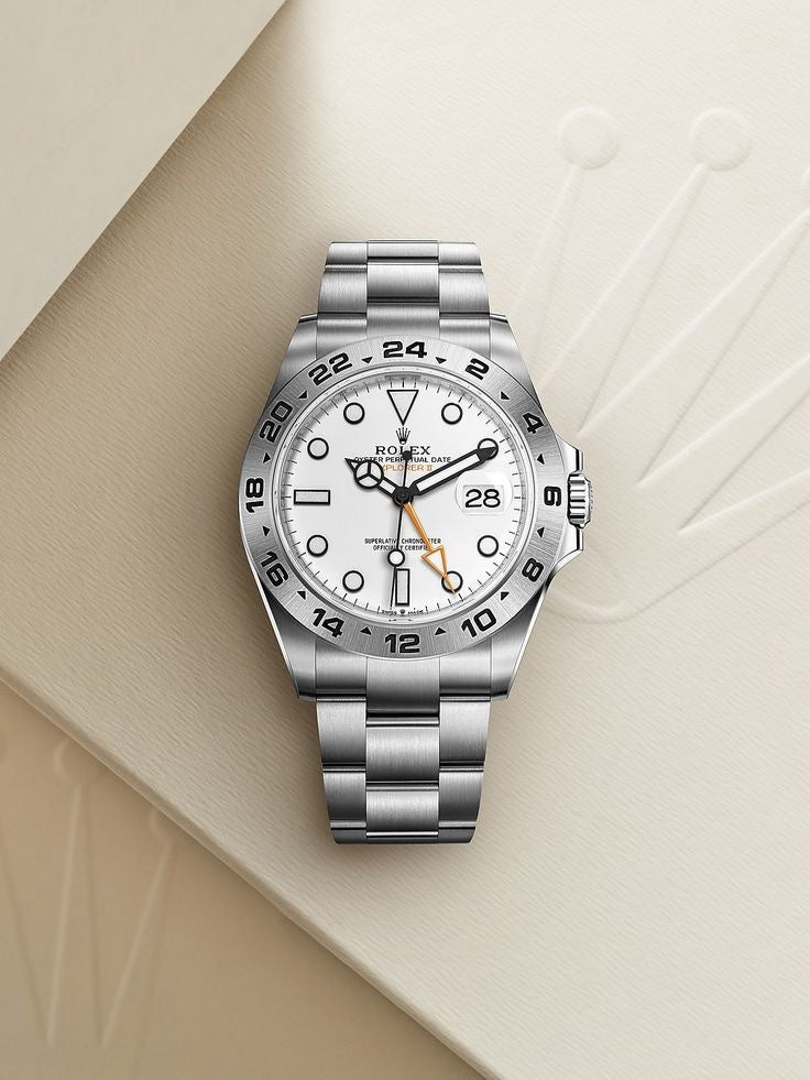 Rolex Explorer || Premiums Automatic Stainless Steel White Dial Mens Watch