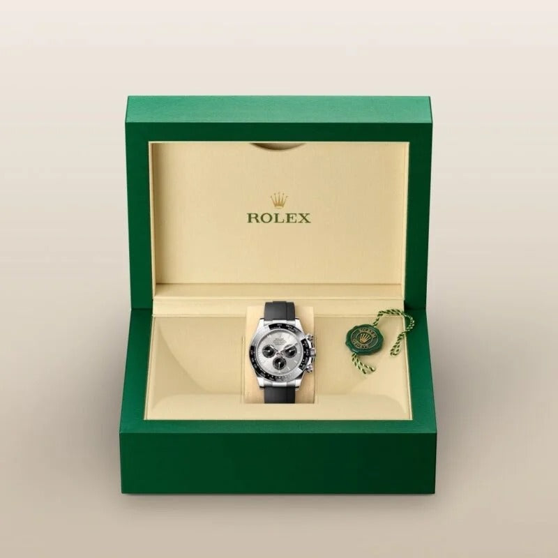 Rolex Cosmograph Daytona Oyster, 40 mm, white gold (Mechanical chronograph, self-winding)