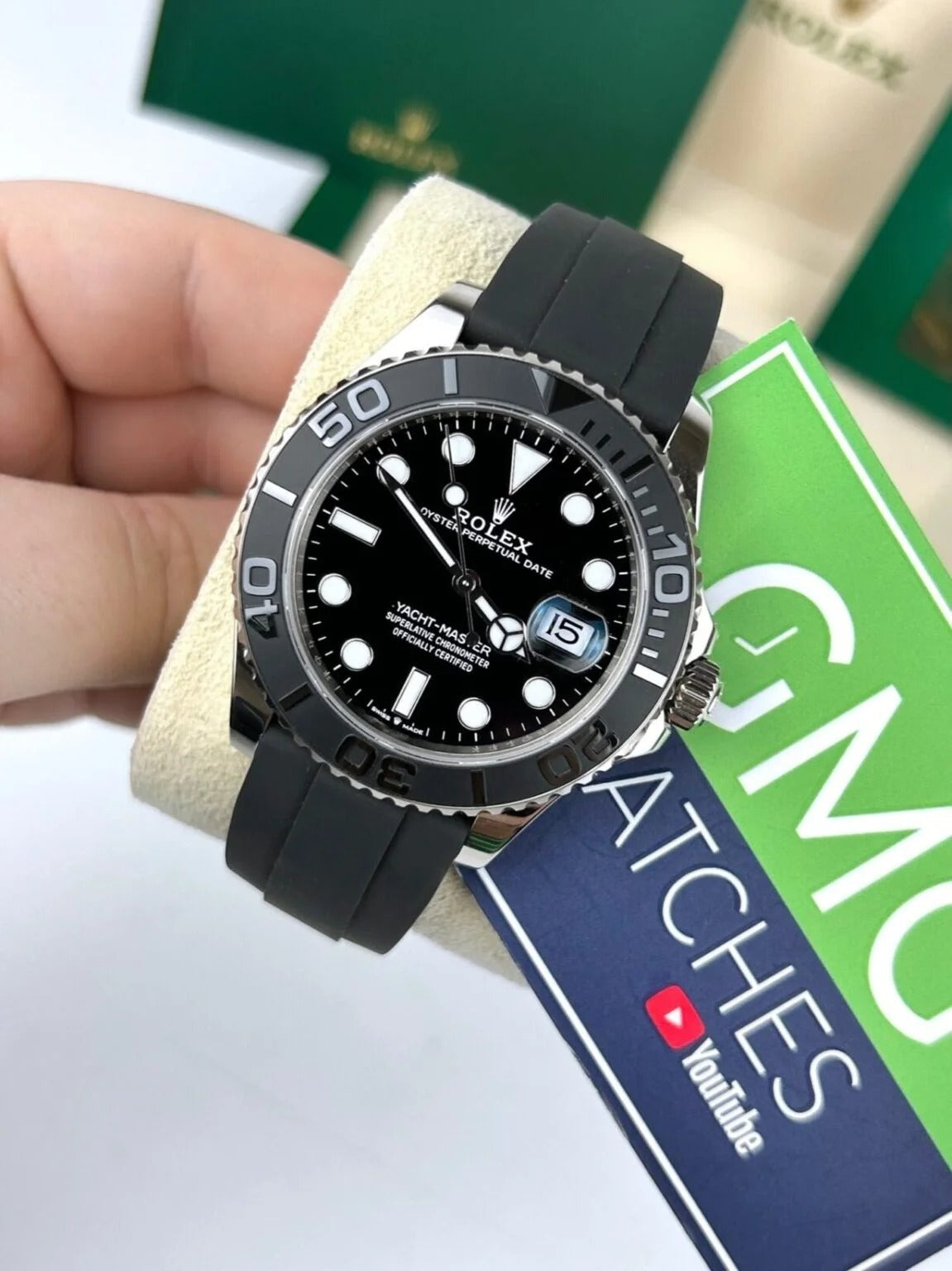 Rolex Yacht-Master 42 Oyster, 42 mm, white gold