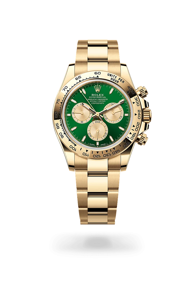 Rol_ex Cosmograph Daytona Oyster, 40 mm, yellow gold
