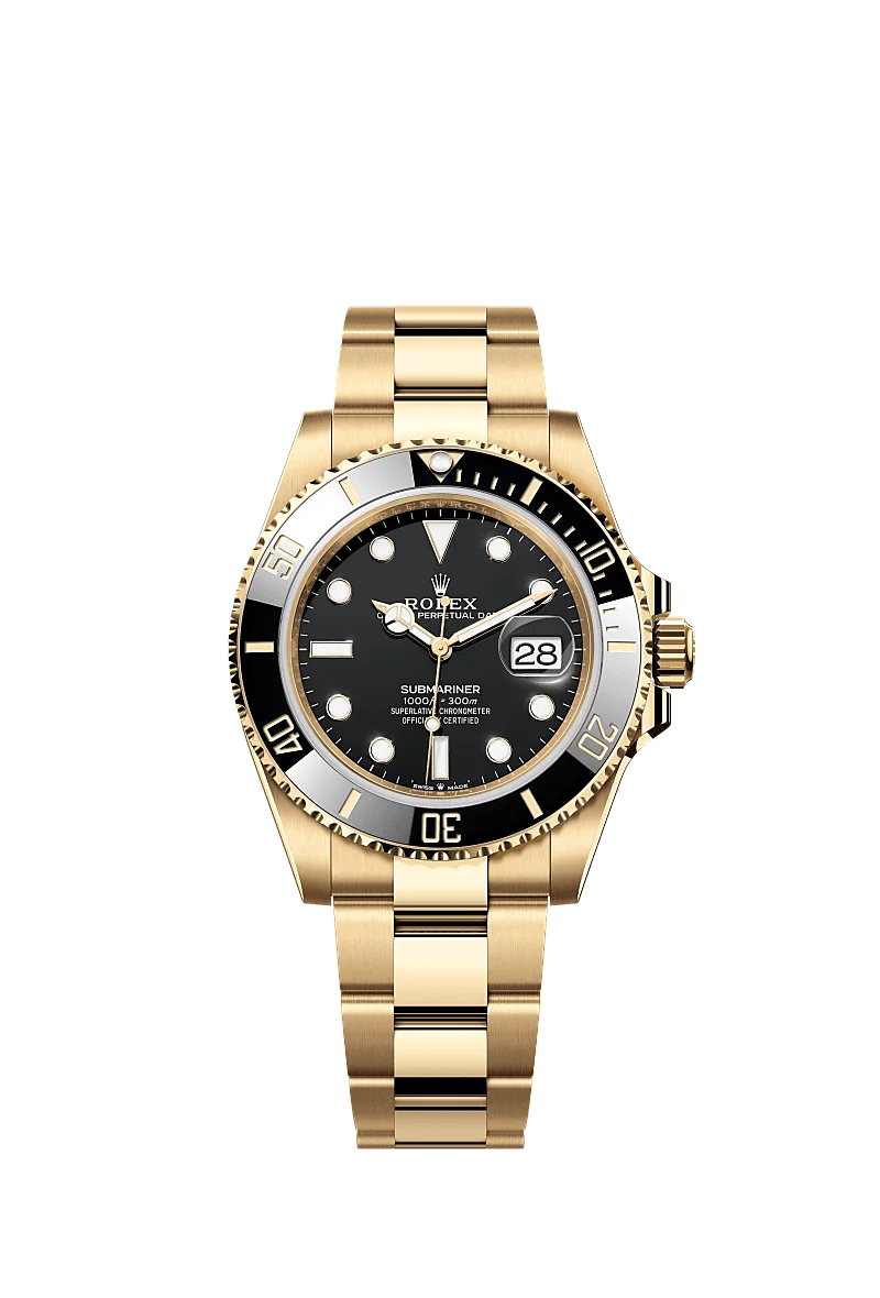 Rol_ex Submariner Date Oyster, 41 mm, yellow gold