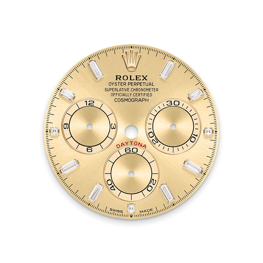 Rol_ex Cosmograph Daytona Oyster, 40 mm, yellow gold and diamonds