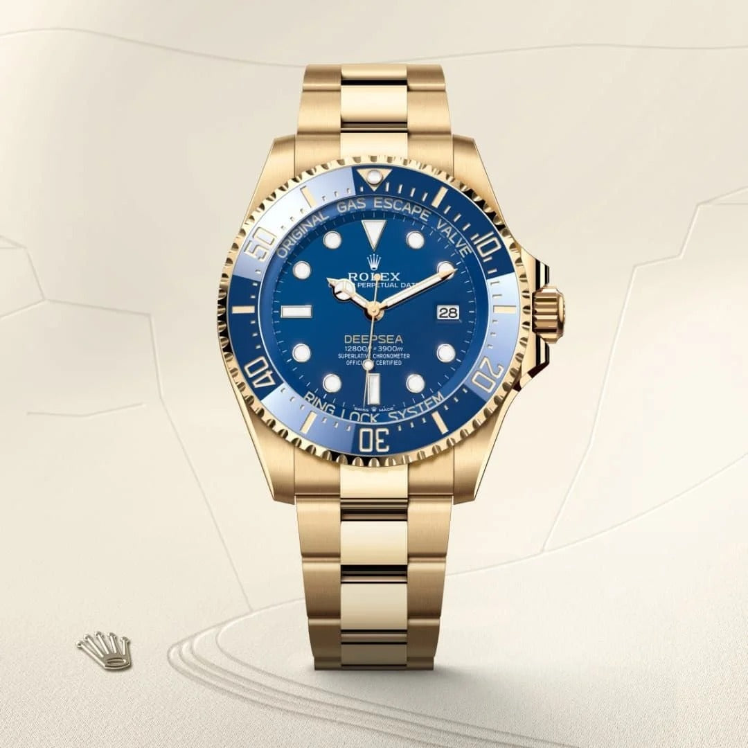 Rolex Deepsea Oyster, 44 mm, yellow gold