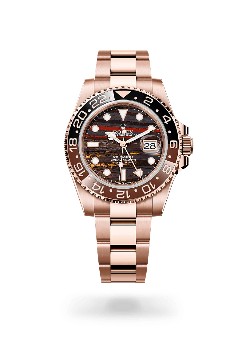 Rolex GMT-Master II Oyster, 40 mm, Everose gold