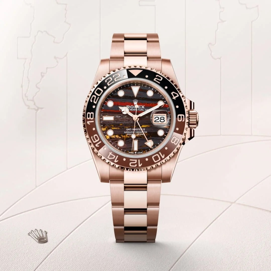 Rolex GMT-Master II Oyster, 40 mm, Everose gold