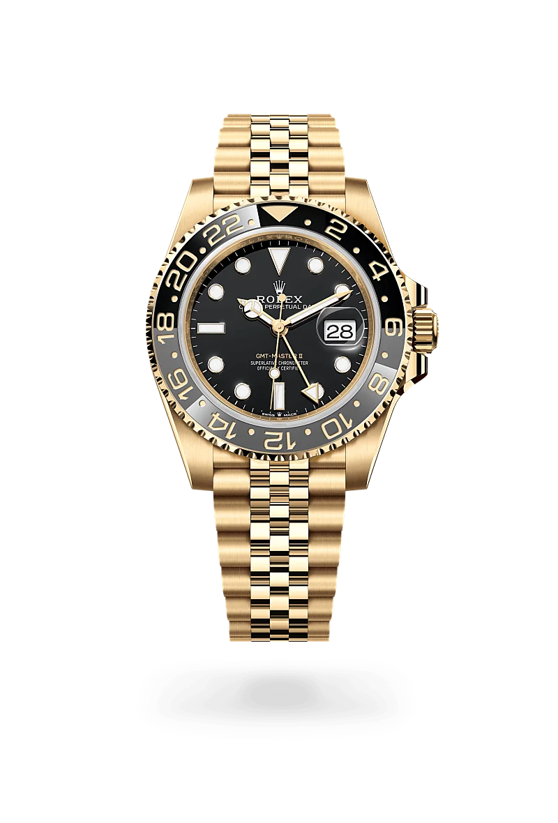 Ro_lex GMT-Master II Oyster, 40 mm, yellow gold