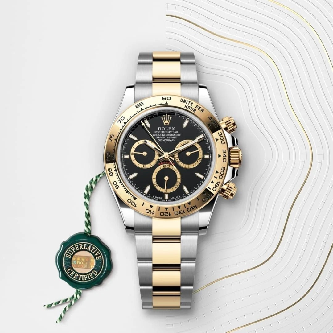 Rolex Cosmograph Daytona Oyster, 40 mm, Oystersteel and yellow gold