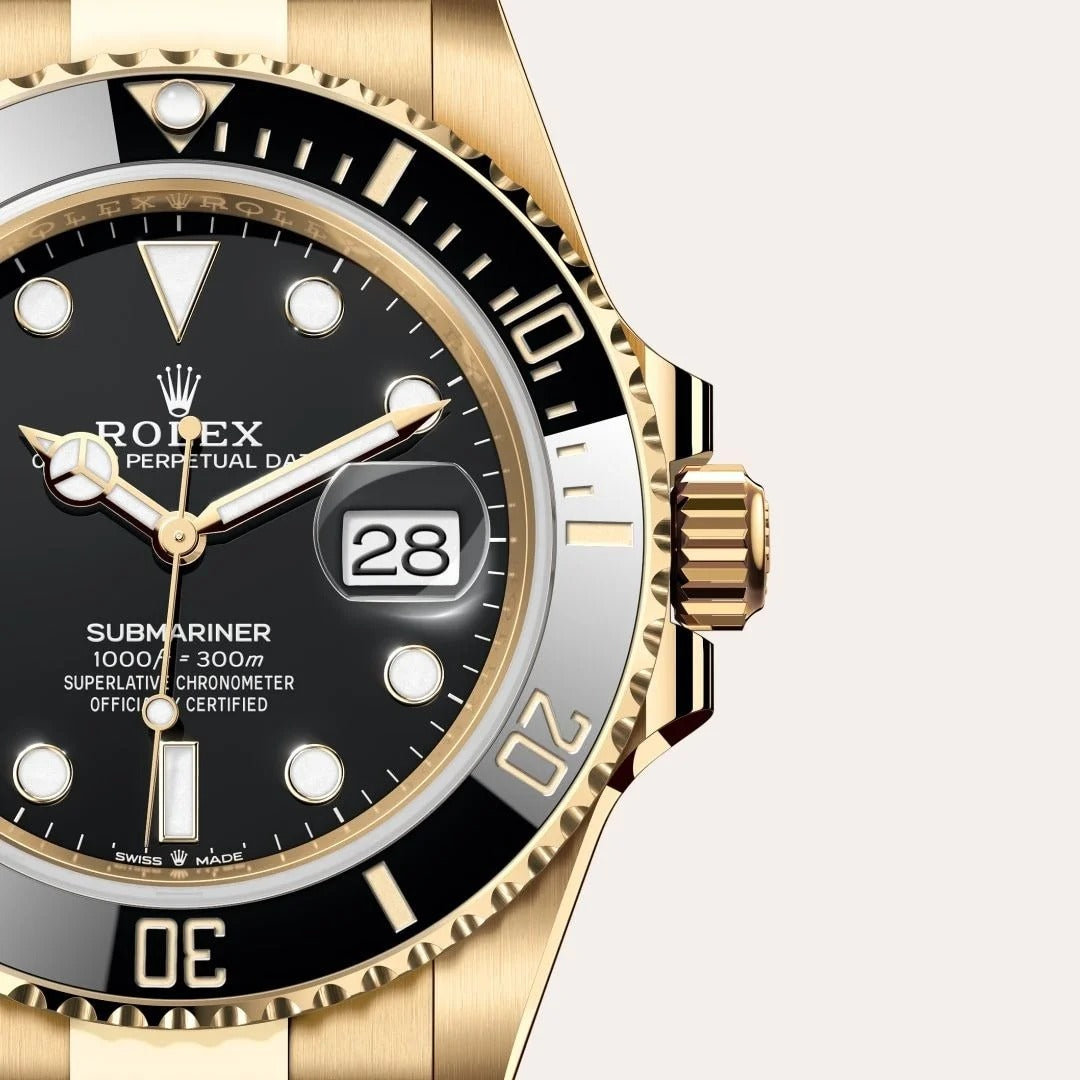 Rol_ex Submariner Date Oyster, 41 mm, yellow gold