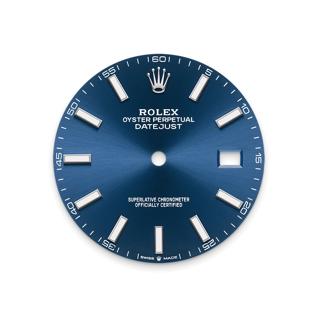 Rolex Datejust Oyster, 41mm, Oystersteel and white gold