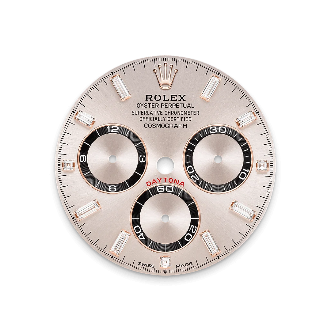 Rolex Cosmograph Daytona Oyster, 40 mm, Everose gold and diamonds