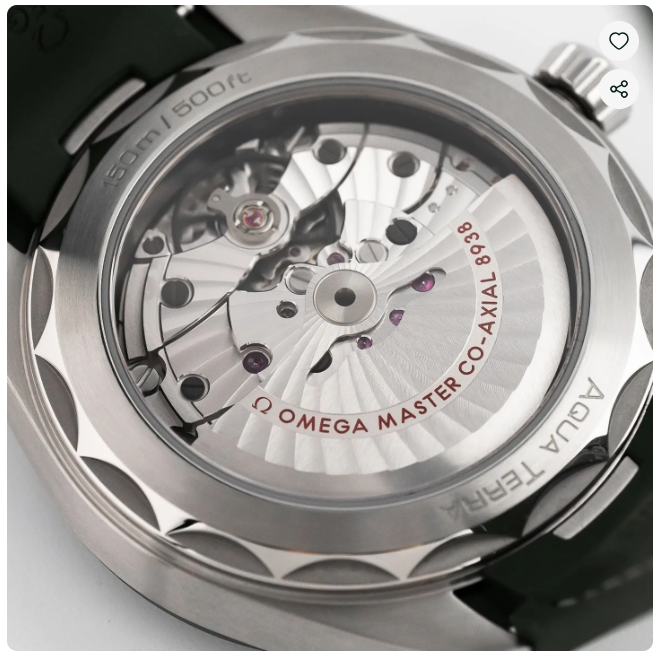 Omega Seamaster Aqua Terra Worldtimer Green Dial 43mm – 100% Authentic Swiss Automatic Watch