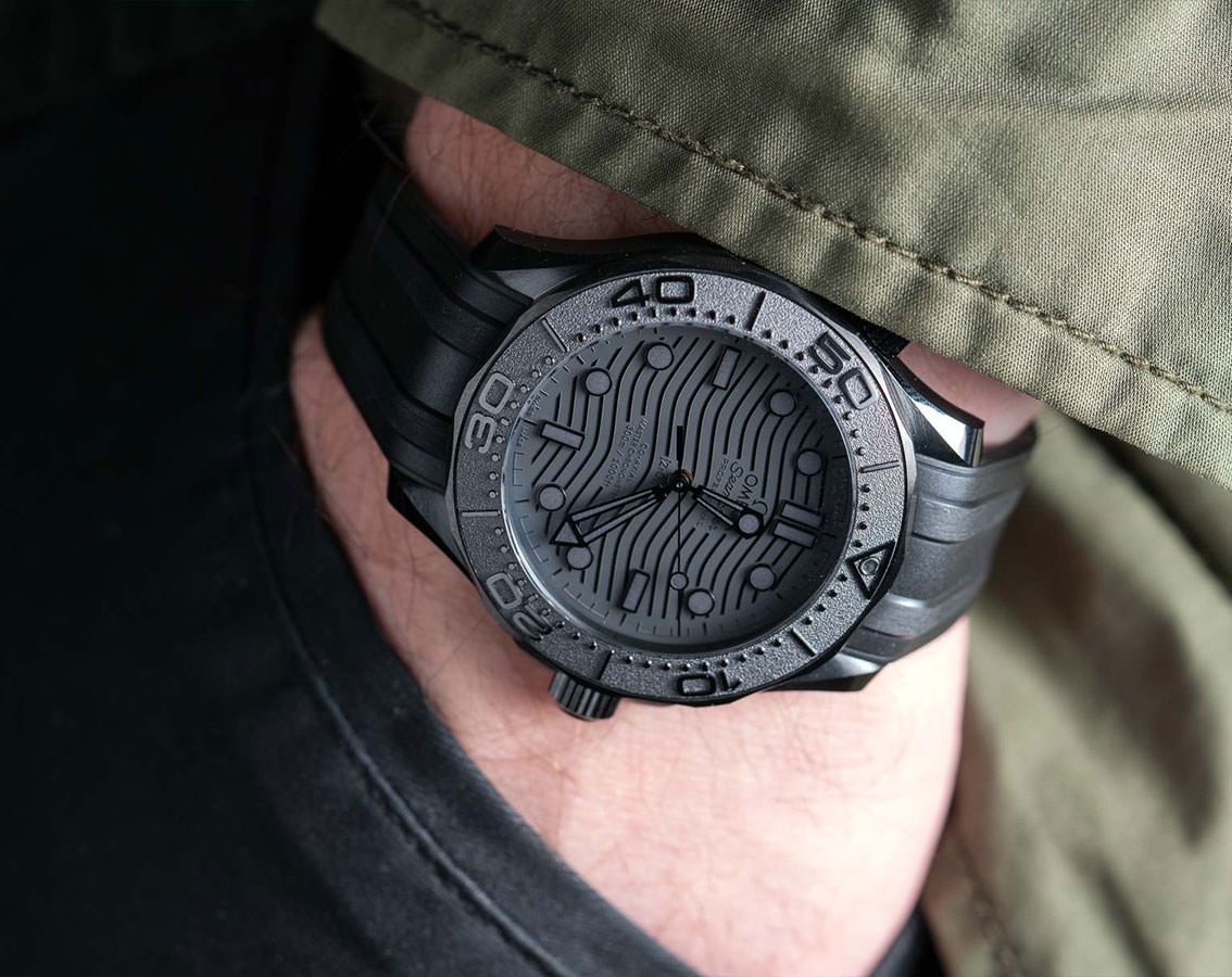 Omega Seamaster Diver 300M all black edition