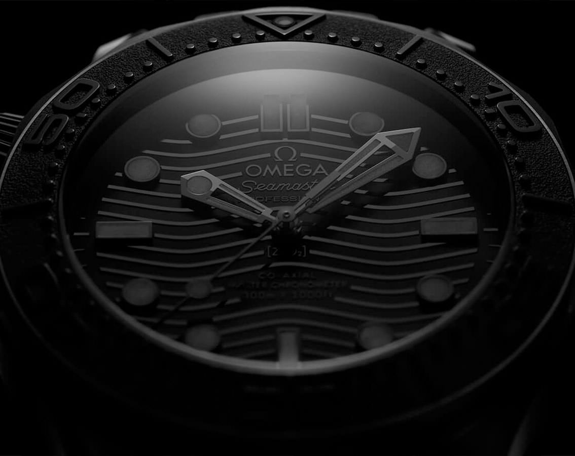 Omega Seamaster Diver 300M all black edition