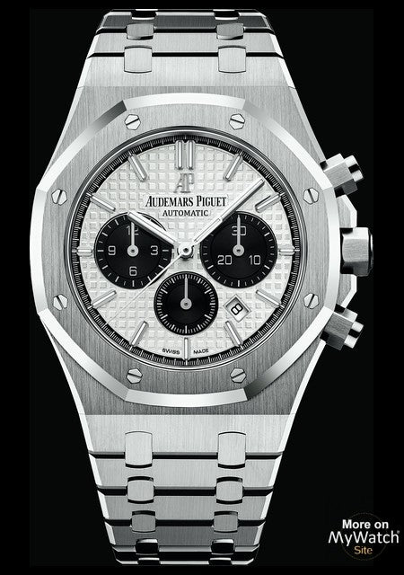 Audemars Piguet Royal Oak Double Balance Wheel Open worked Dial Full Black Automatic Mens Watch